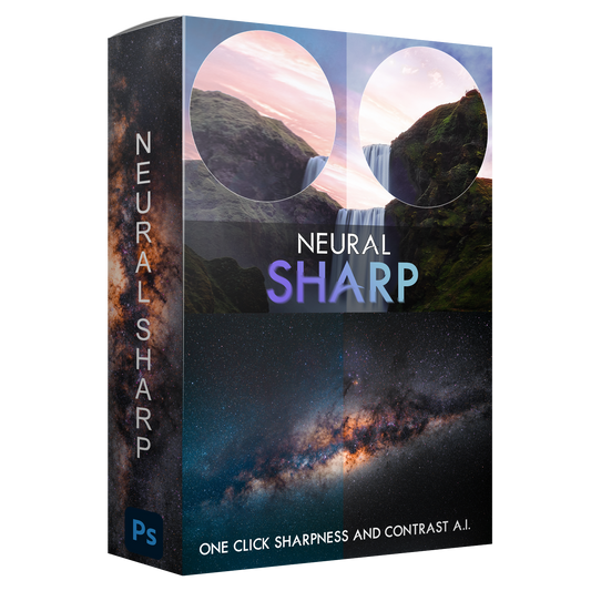 Neural Sharp - Plug-in for Adobe Photoshop CC - Windows and Apple Included M1/M2/M3 Compatible