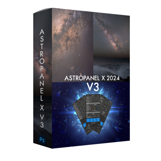 Astro Panel X PRO 2024 V3 - Plug-in for Adobe Photoshop CC - Windows and Apple M1/M2/M3
