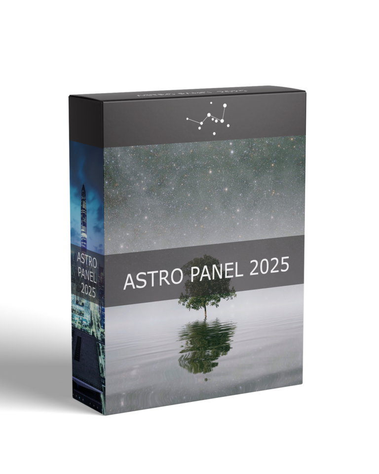 Astro Panel 2025 – Plug-in for Adobe Photoshop CC – Windows / Apple M1/M2/M3
