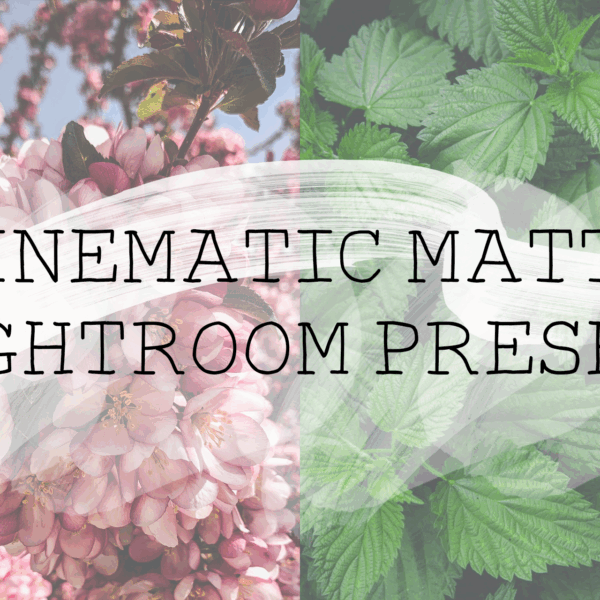 Cinematic Matte Lightroom Preset Pack