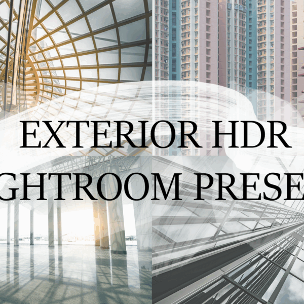 Exterior HDR Lightroom Presets